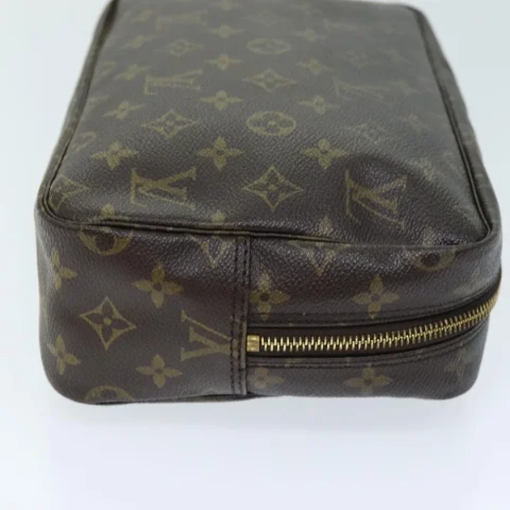 Louis Vuitton Vintage Pre-owned Canvas clutches Brown Dames