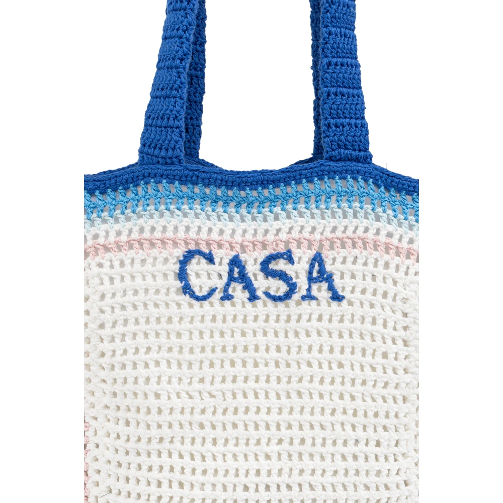 Casablanca boodschappentas White Unisex