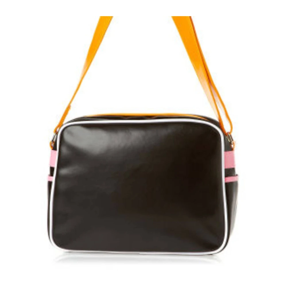 Gola Zwarte Schoudertas met Verstelbare Band Multicolor Dames