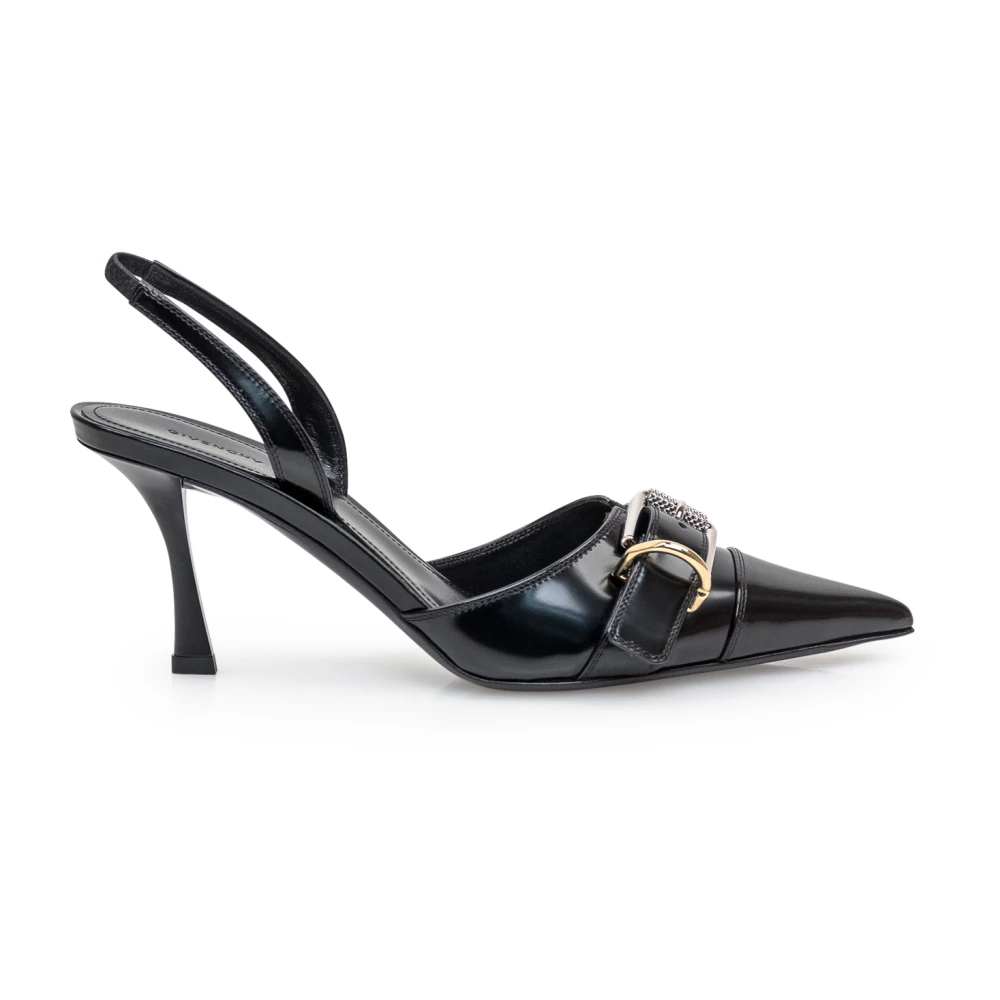 Givenchy Women's Black Pumps, 4 Uk, Voyou Slingbacks
