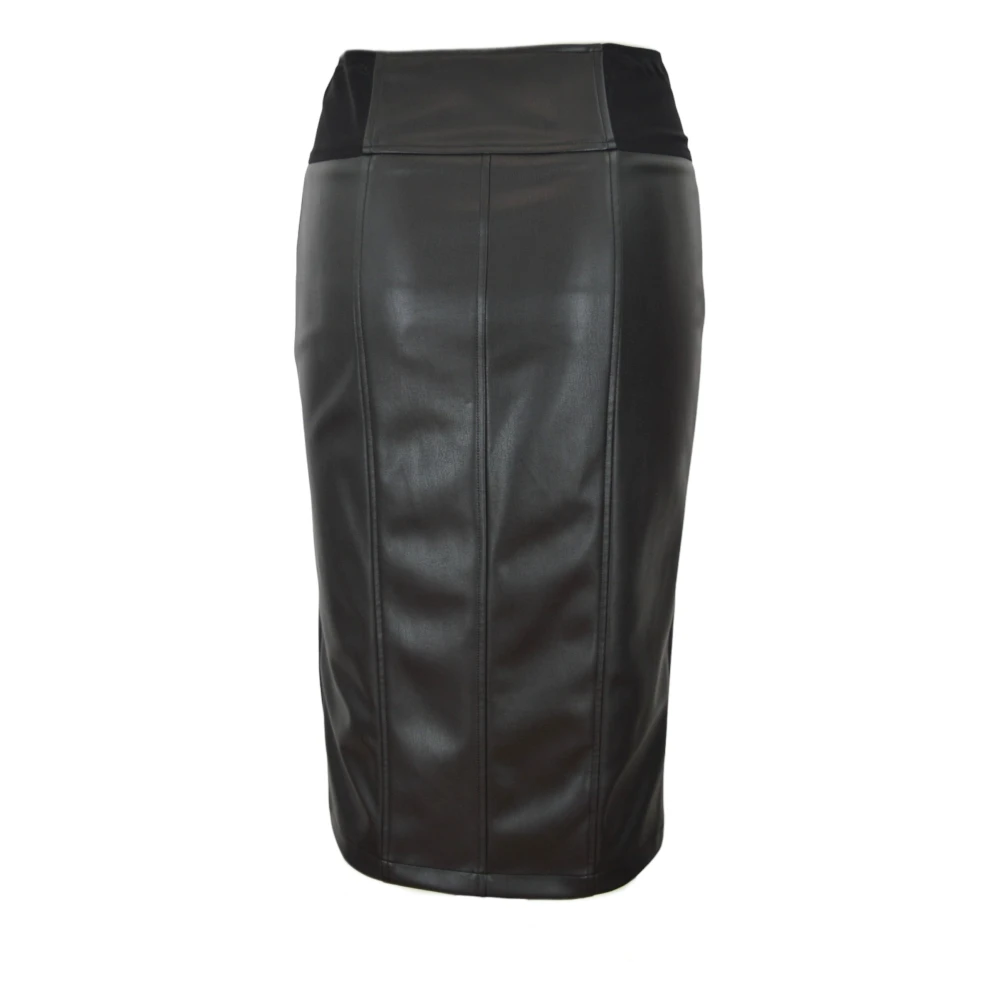 Liu Jo Spalmato Regular Fit Rok Black Dames