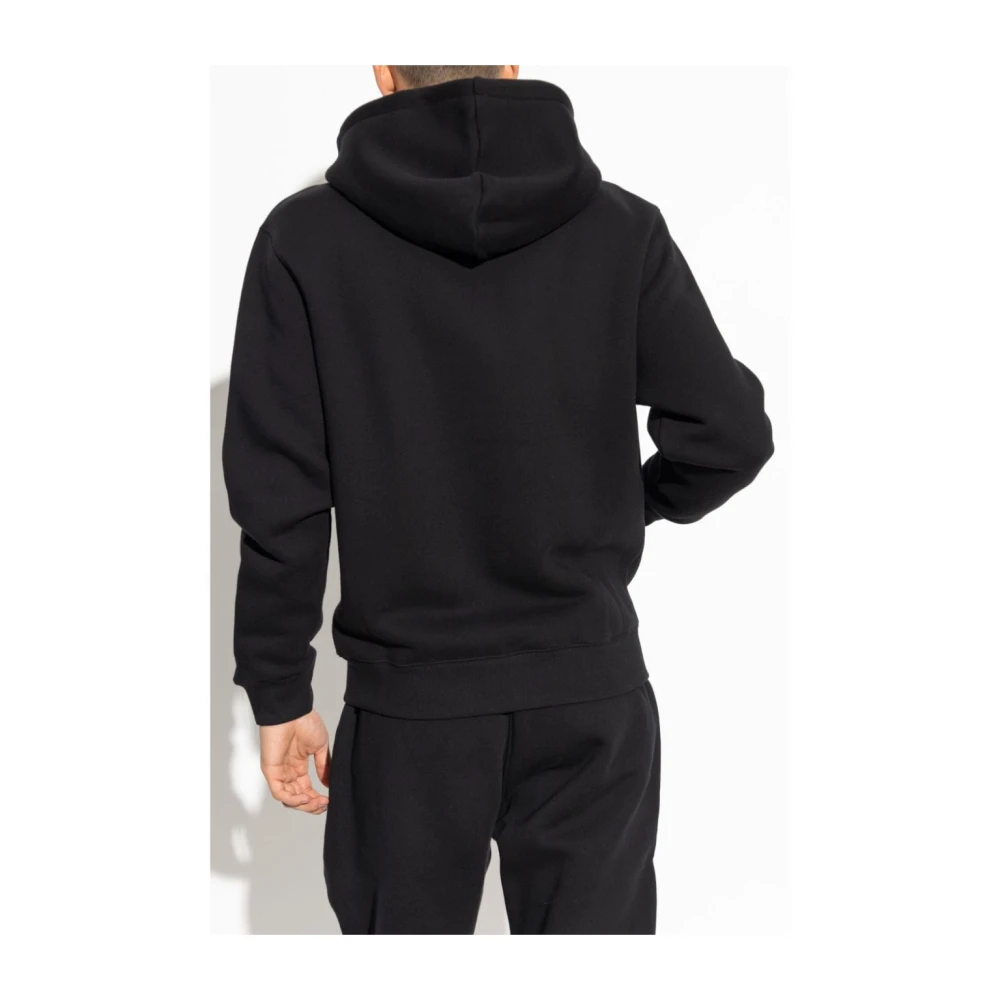 Maison Kitsuné Zwarte Sweatshirt Aw24 Herenmode Black Heren