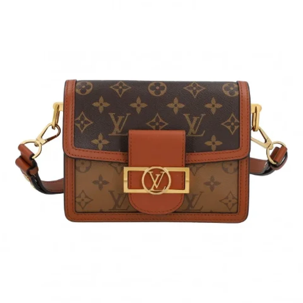 Louis Vuitton Vintage Pre-owned Canvas crossbody-bags Brown Dames