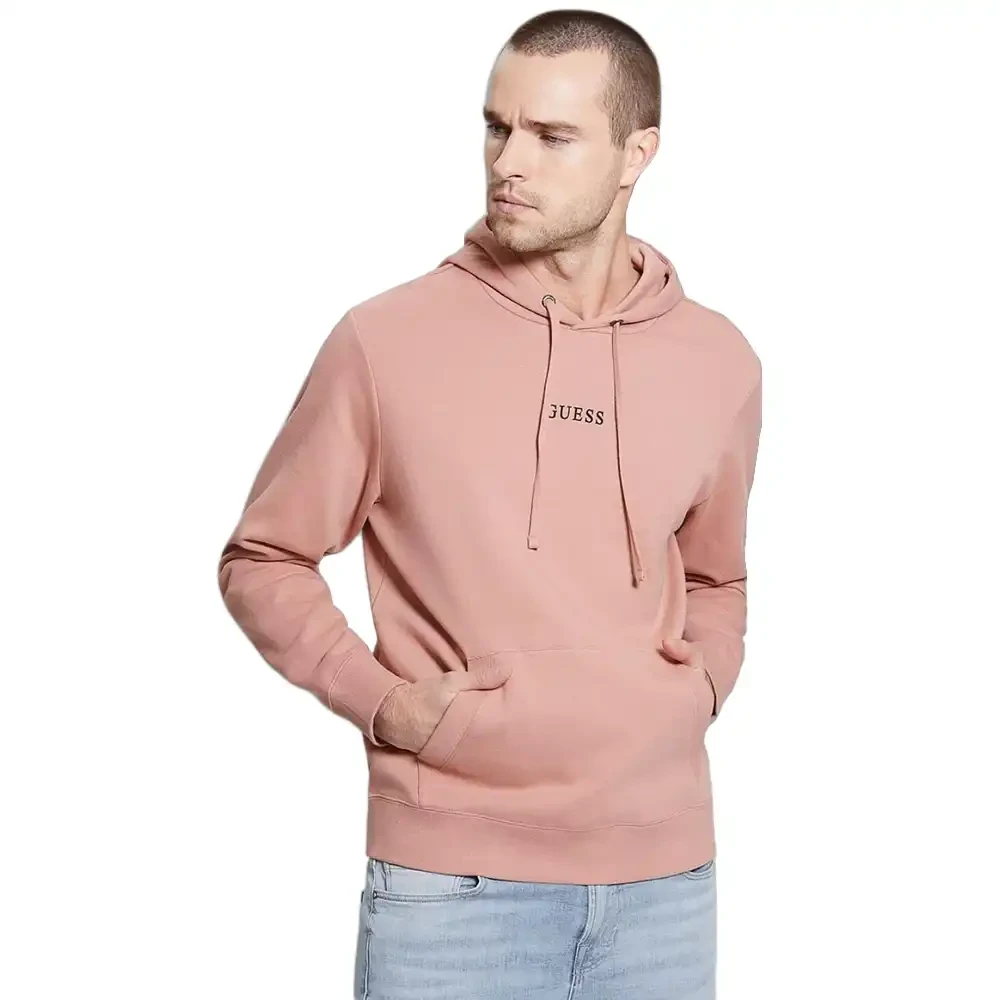 Guess Herren Rosa Roy Sweatshirt Cotton Rose Cm - Bild 3
