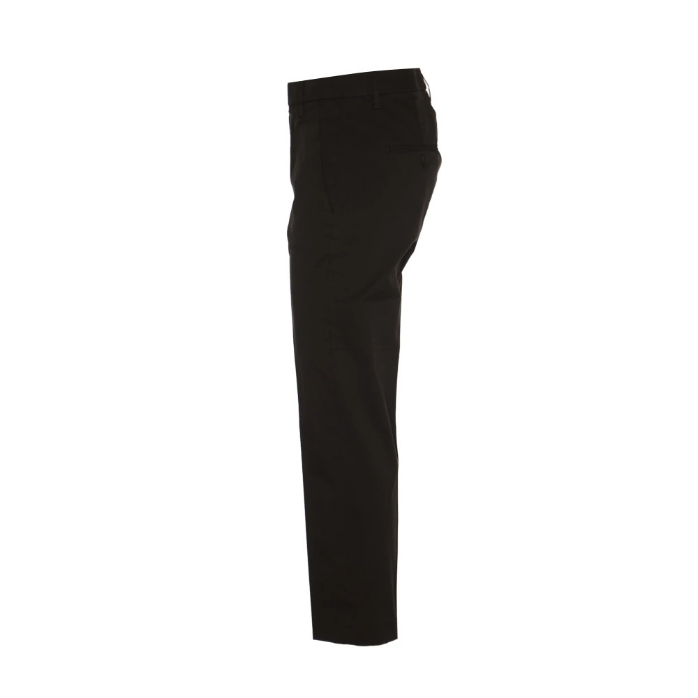 Dondup Cropped Trousers Black Dames