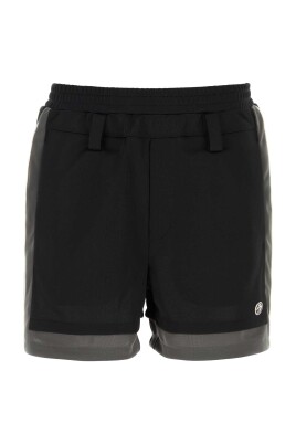 black-polyester-bermuda-shorts