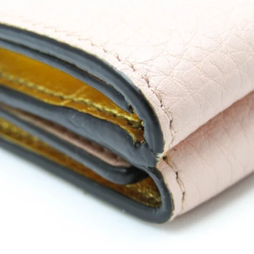 Fendi Vintage Pre-owned Leather wallets Pink Dames