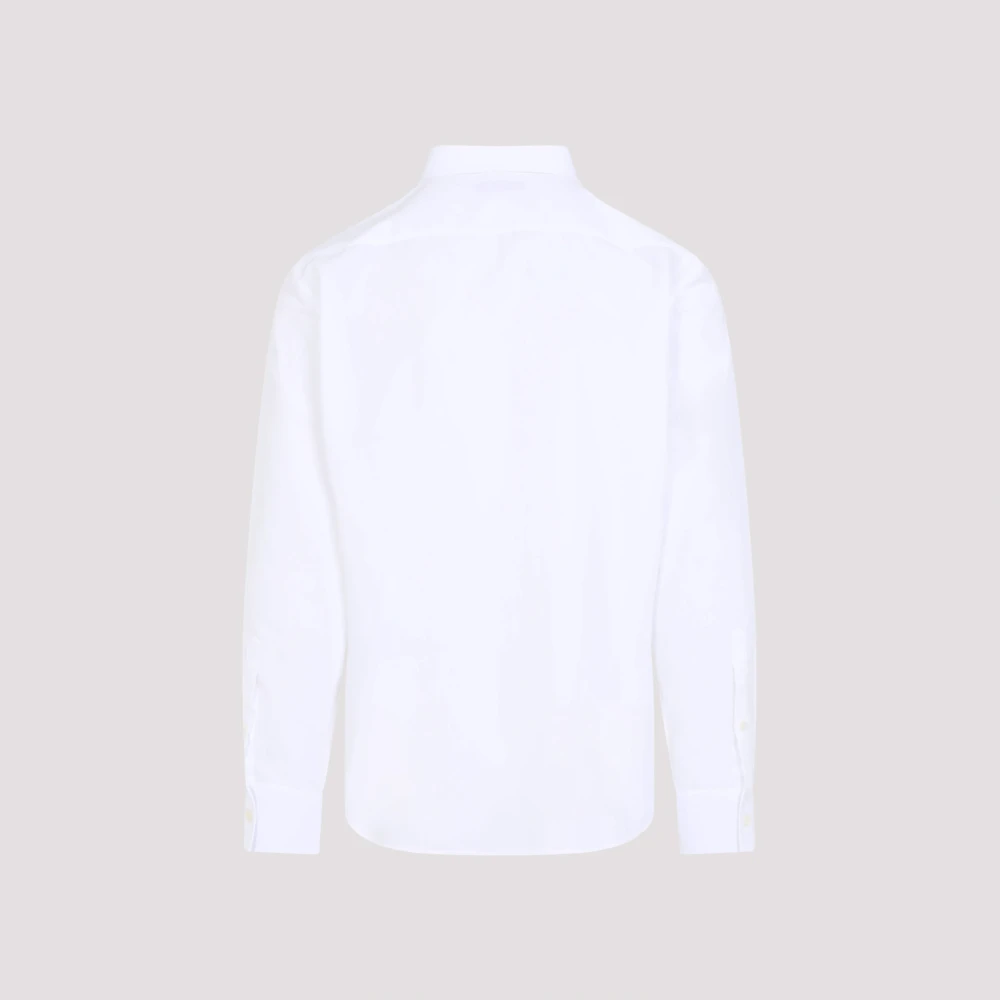 Valentino Wit Overhemd Aw24 White Heren