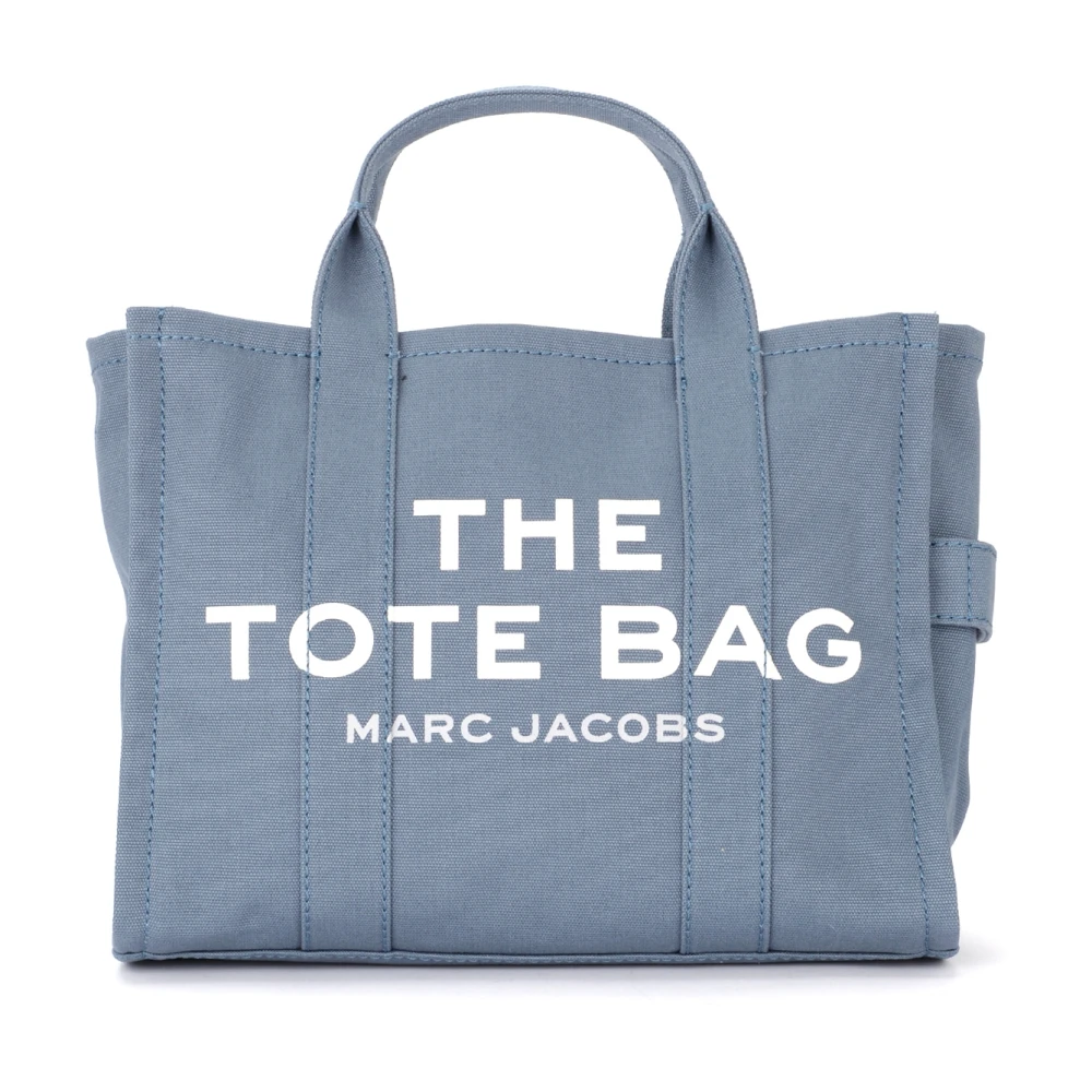 Marc Jacobs Blå Traveler Tote Bag med Logo Blue, Dam