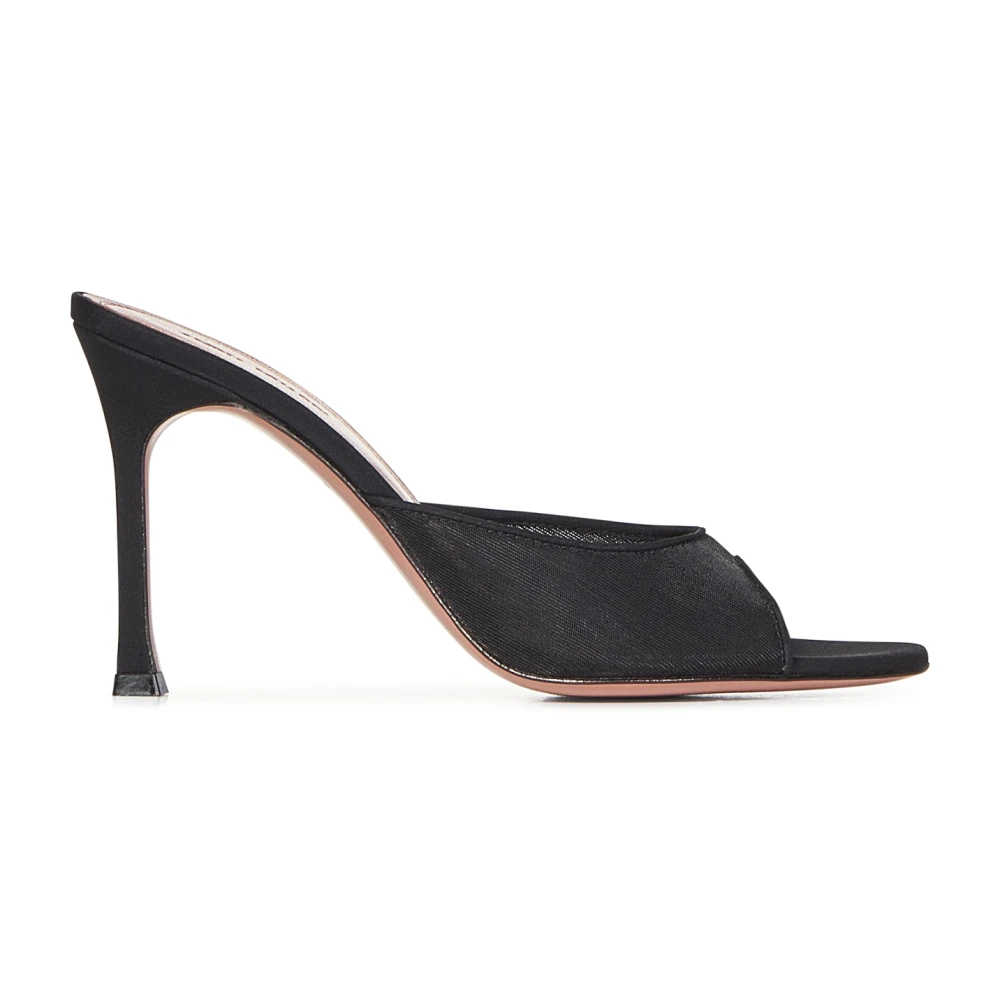 Amina Muaddi Damen Schwarz Schuhe, K, 41 Eugröße: