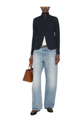 Mandarin Collar Blazer