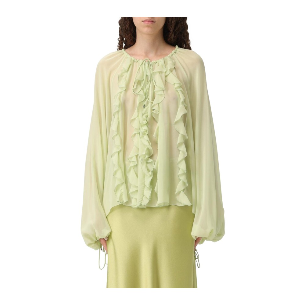 【関税込み】Blumarine ピンク ラインストーン 長袖トップス Blumarine | Women's apparel, accessories, fragrances