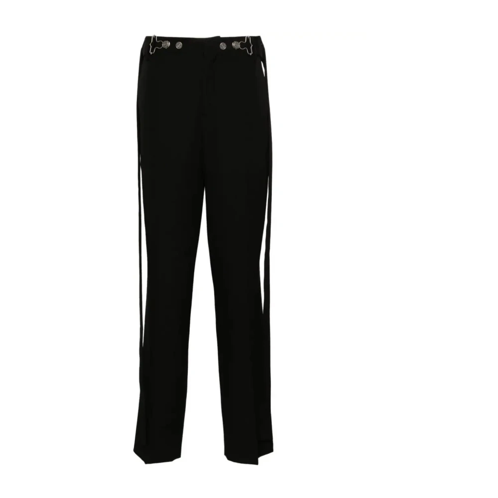 Jean Paul Gaultier Slim-fit Trousers Black Dames