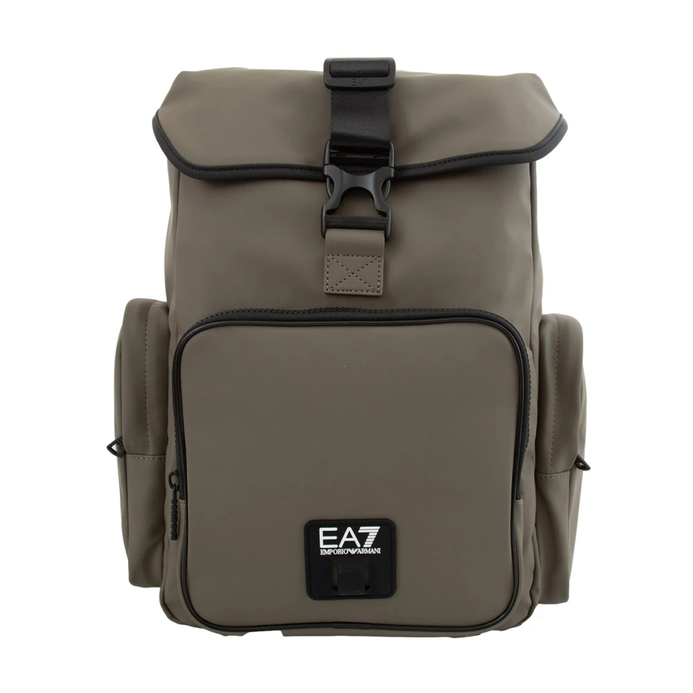 Emporio Armani EA7 Groene Unisex Rugzak Green Heren