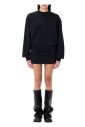 robe-mini-en-molleton-noire