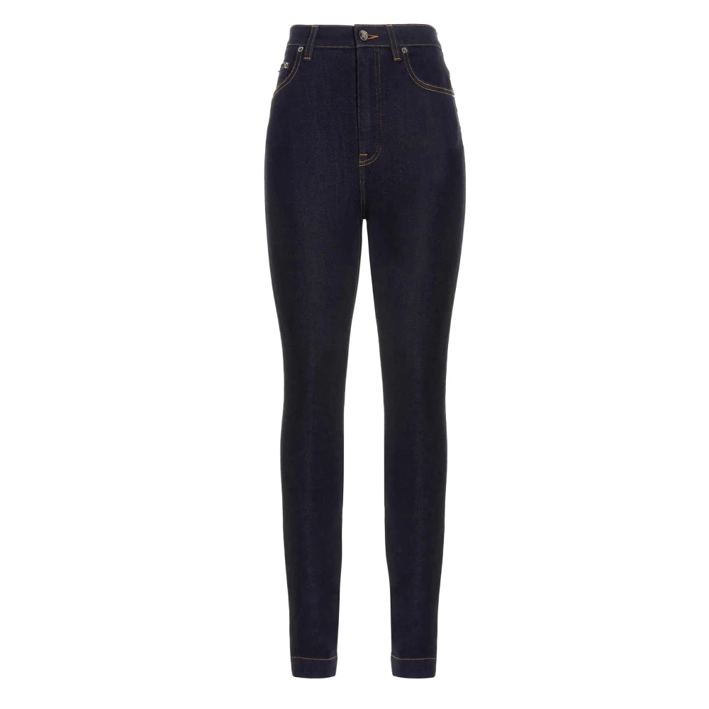 Dolce & Gabbana Denim Stretch Intenso Grace Jeans Blue, Dam