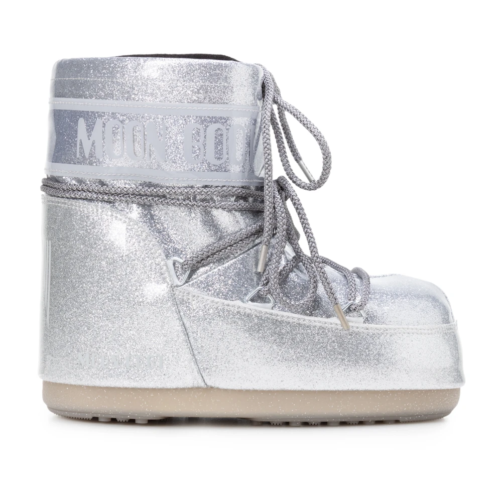 Moon boot Zilveren Maanlanding Snowboots Gray Dames