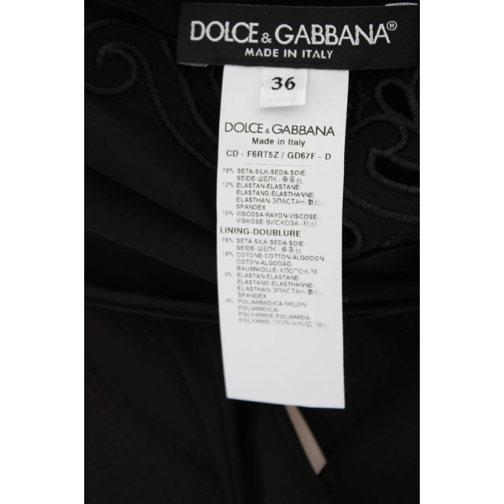 Dolce & Gabbana Midi Dresses Black Dames