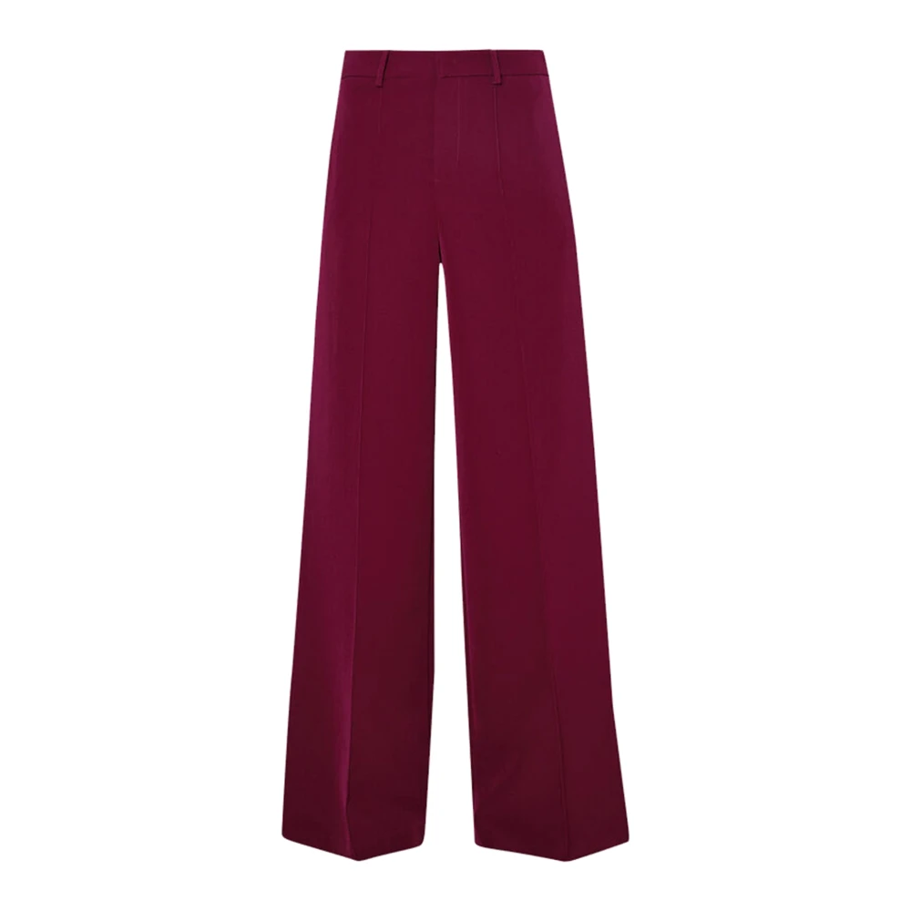 Liu Jo Dames Tailored Stitch Detail Broek Red Dames