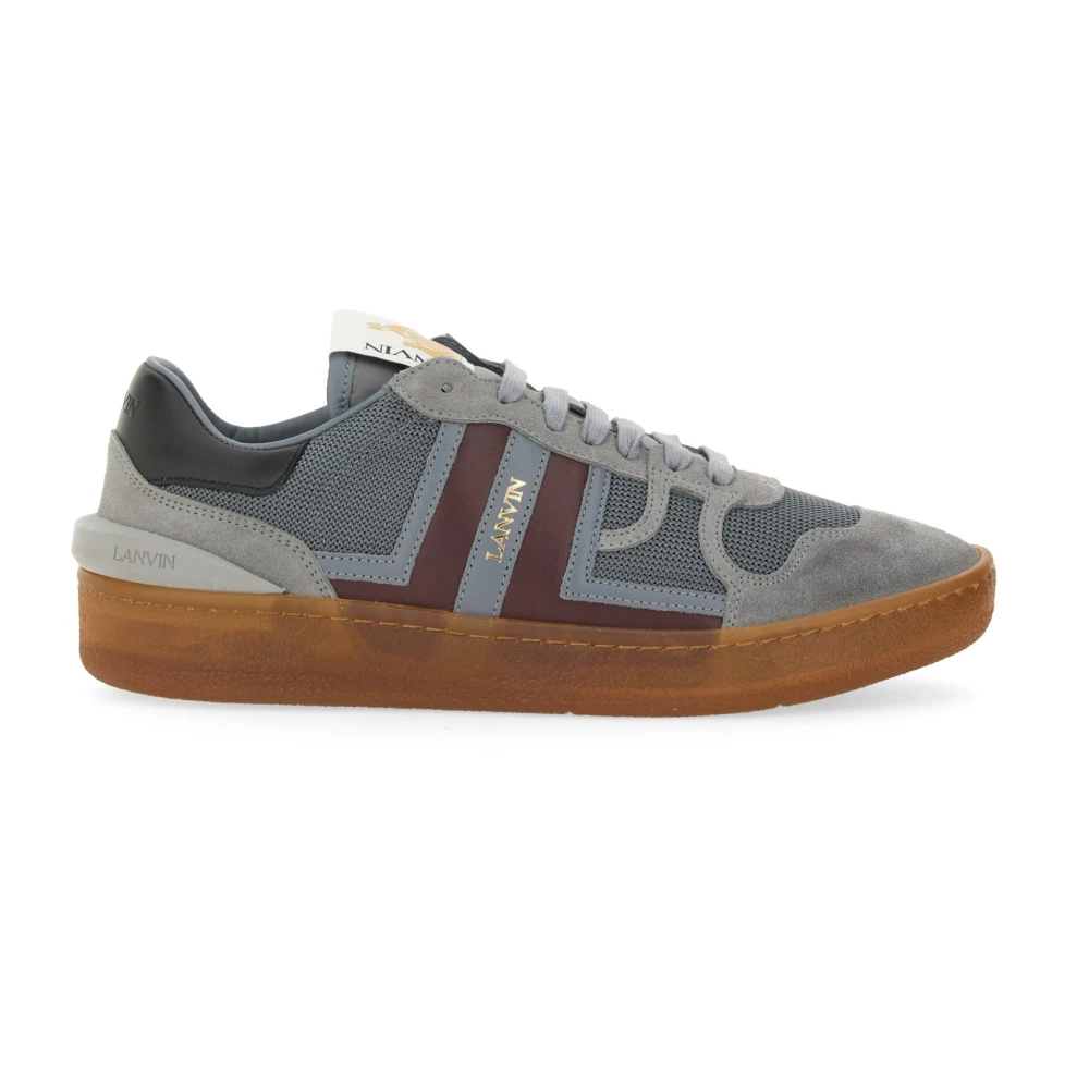 Lanvin Clay Mesh Sneakers Dames Schoenen Grijs