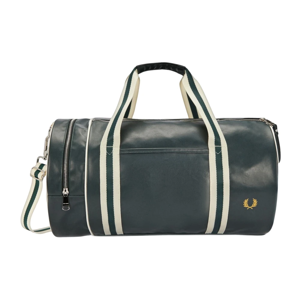 Fred Perry Weekender Barrel Bag Gym Mannen Green Heren