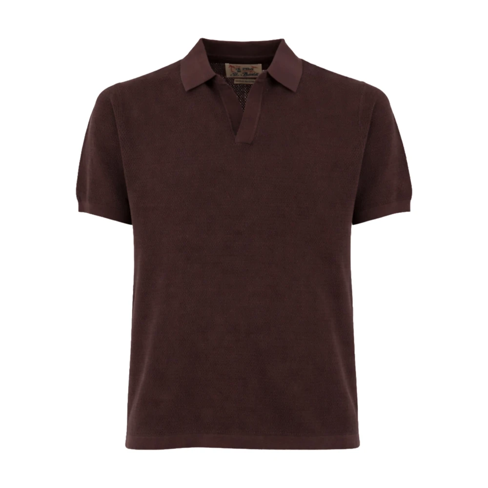 Mc2 Saint Barth Brown Polo Shirts, Male, 2XL, Sloan Polo Shirt