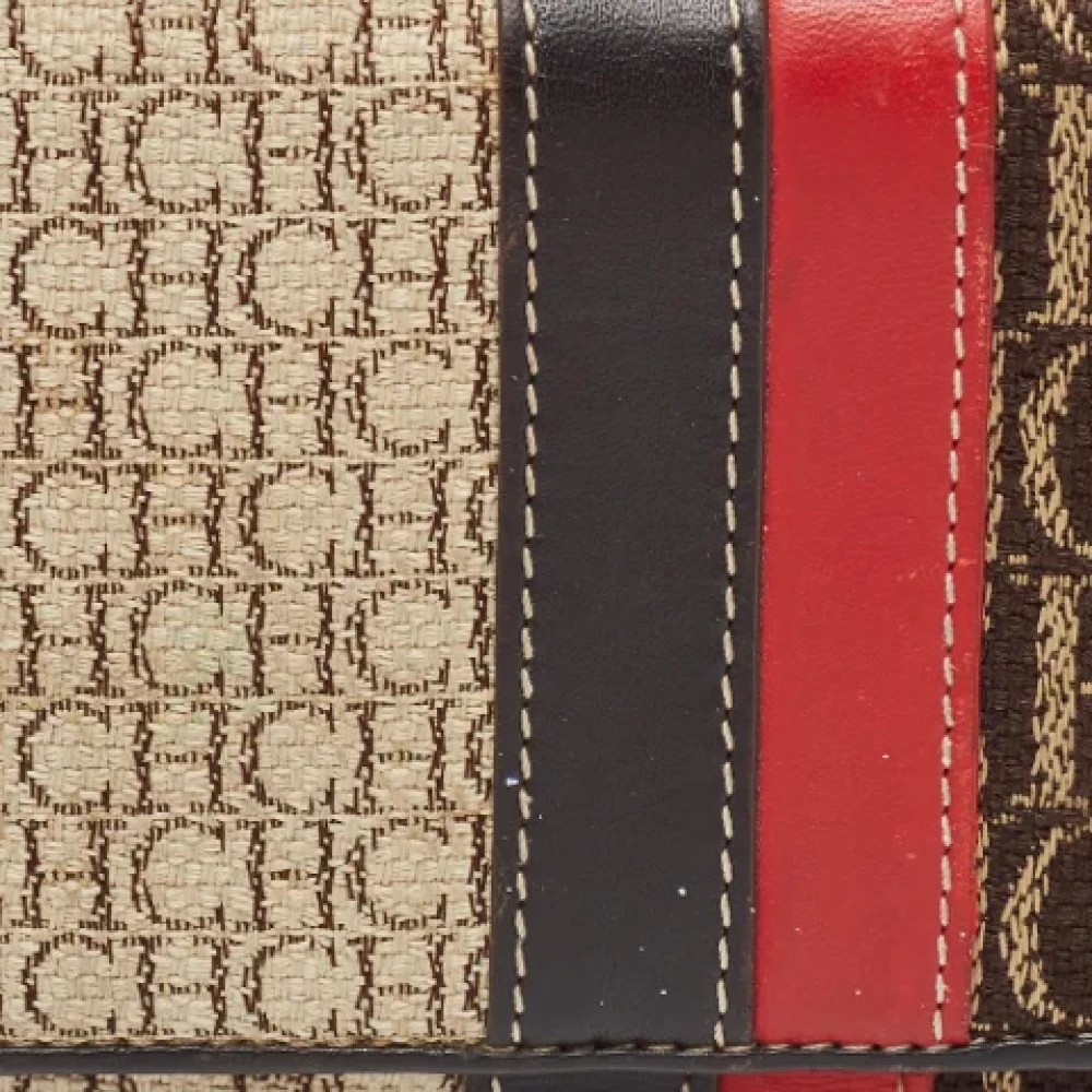 Carolina Herrera Pre-owned Canvas wallets Multicolor Dames