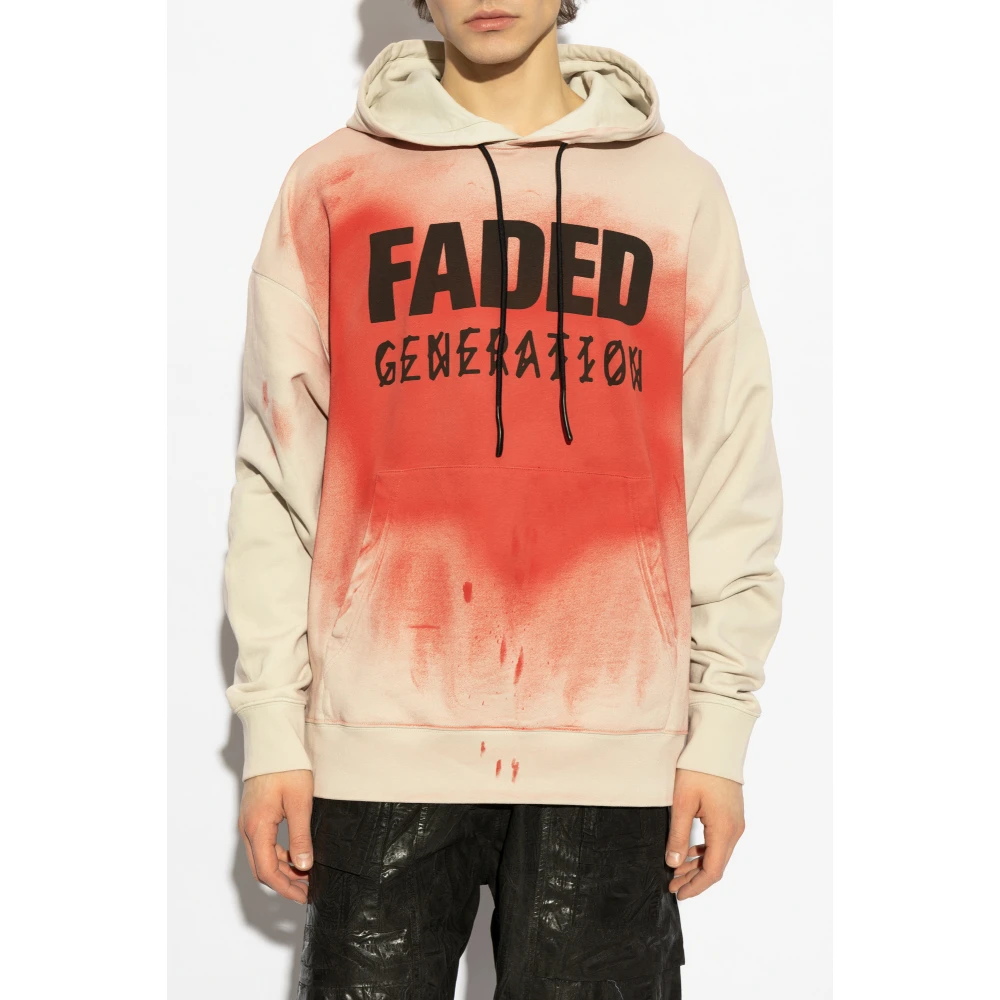 44 Label Group Hoodie Red Heren