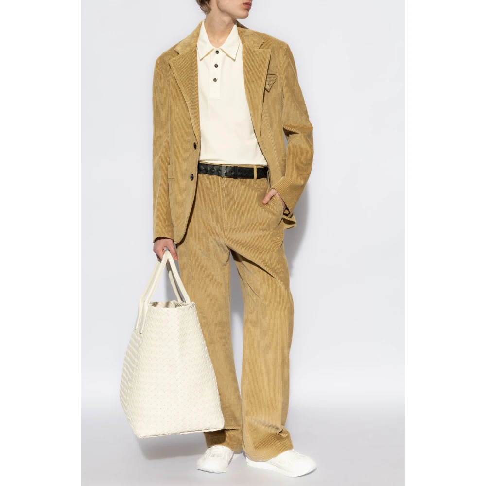 Bottega Veneta Corduroy blazer Beige Heren