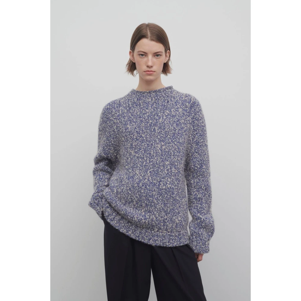 The Row Stijlvolle Jersey Top Blue Dames