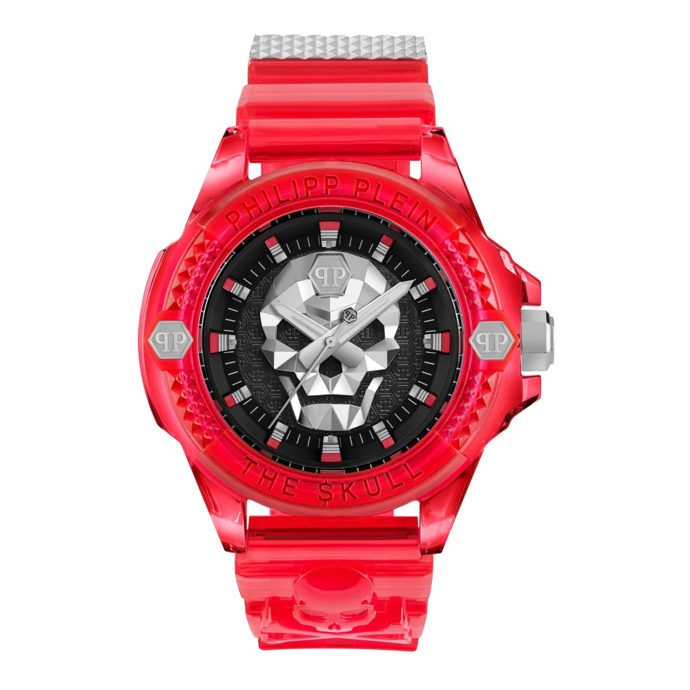 Philipp Plein , Watches, Male, Red, One Size, Synthetic Watch