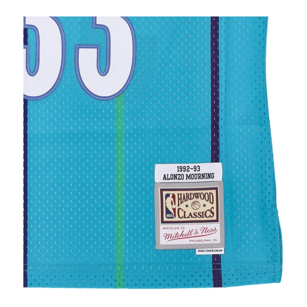 Mitchell & Ness Alonzo Mourning Basketbal Tanktop Blue Heren