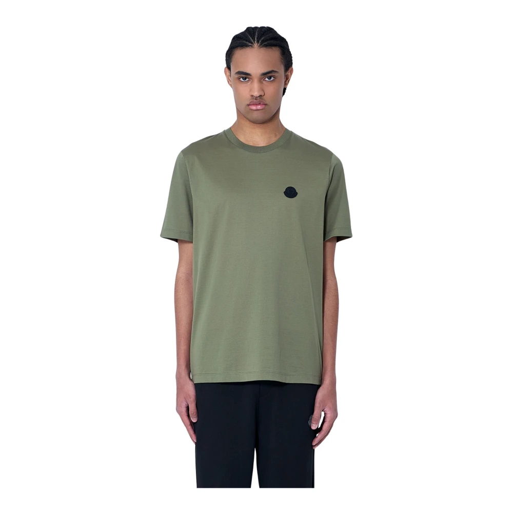 Moncler - Tops > T-Shirts - Green - Moncler - Modalova
