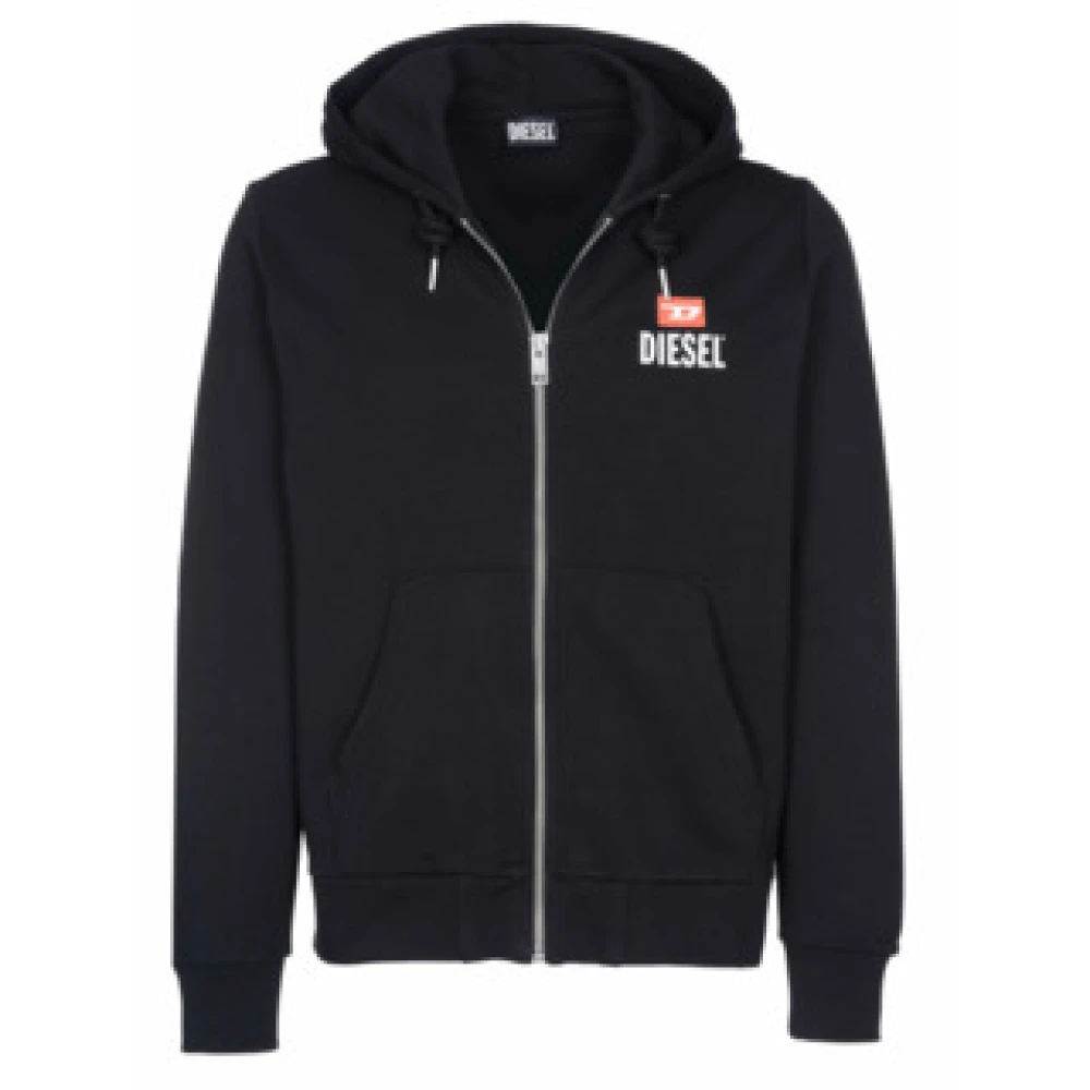 Diesel Stijlvolle Pullover Sweater Black Heren