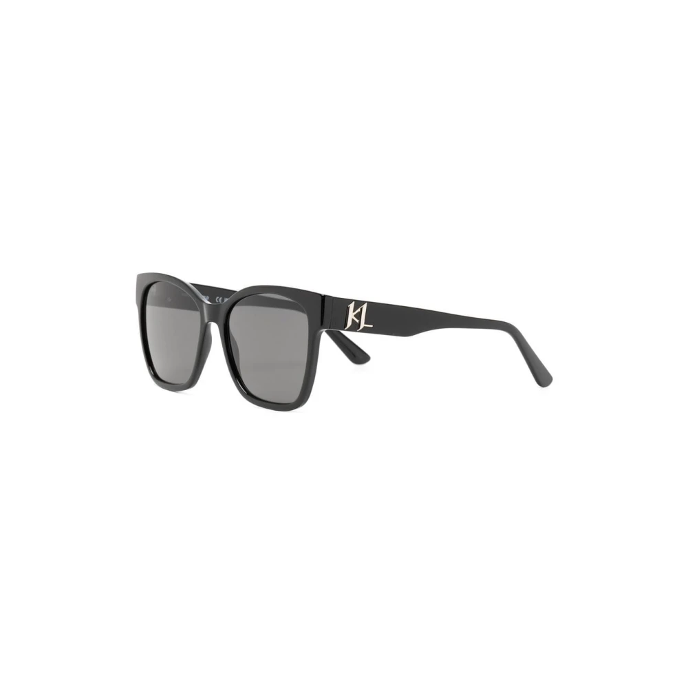 Karl Lagerfeld Kl6087S 001 Sunglasses Svart Dam