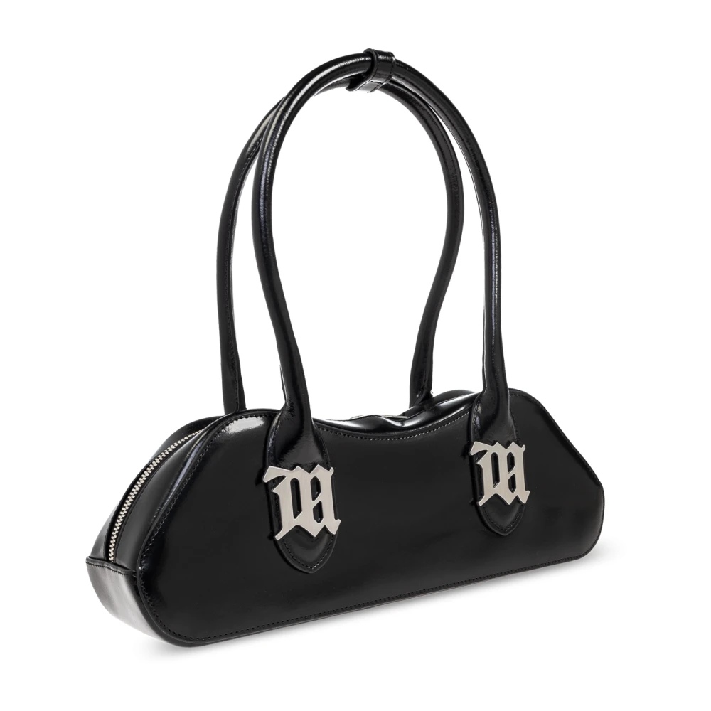 Misbhv Leren tas Black Dames