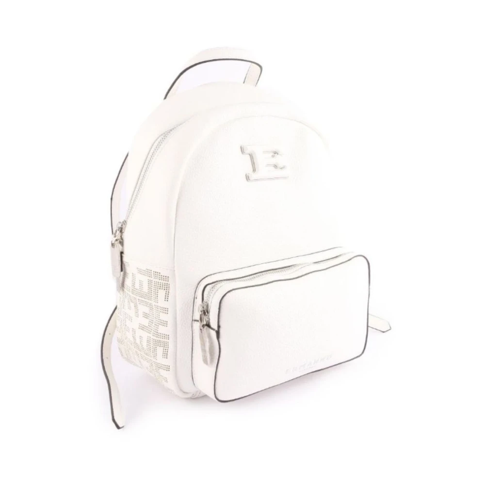Ermanno Scervino Dames Geperforeerde Rugzak White Dames