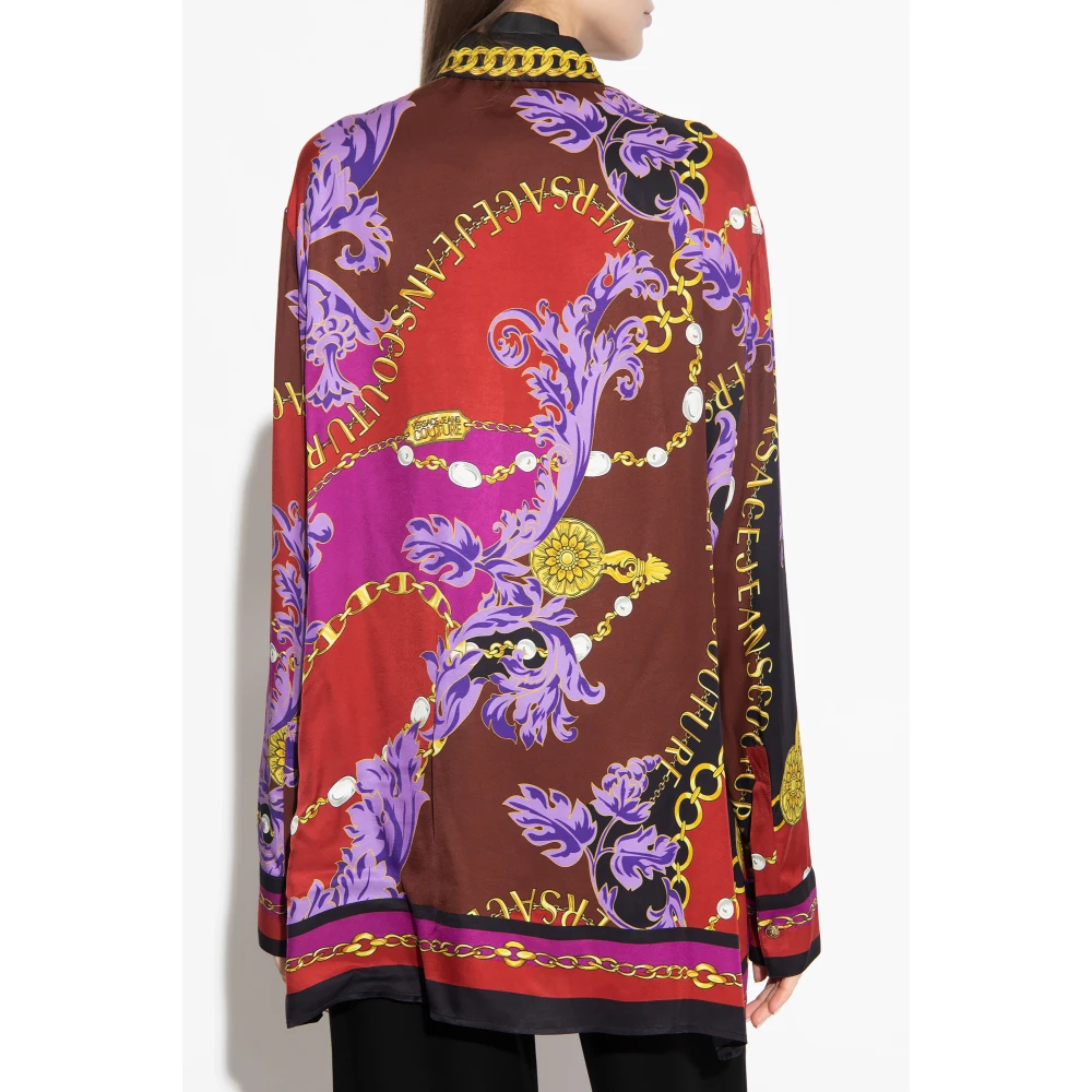 Versace Jeans Couture Gestreept overhemd Multicolor Dames