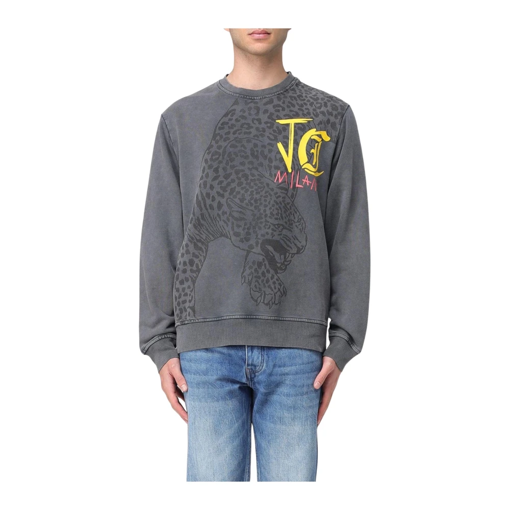 Just Cavalli Uomo Grigio Felpe, S, New,