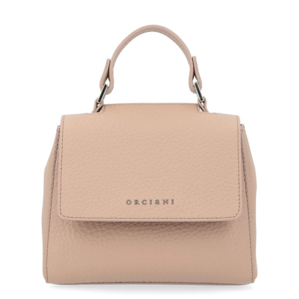 Orciani Mini Sveva Soft Schoudertas Pink Dames