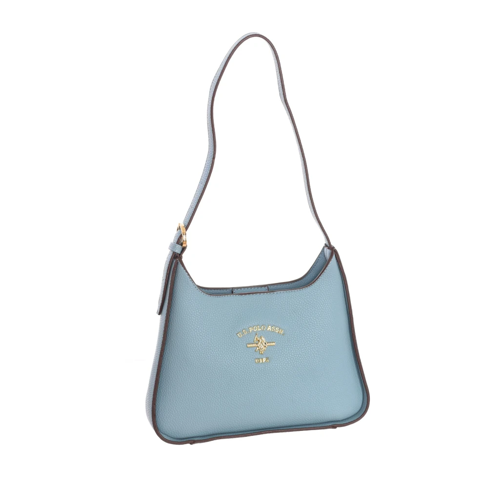 U.s. Polo Assn. Synthetische Baguette Schoudertas Blue Dames