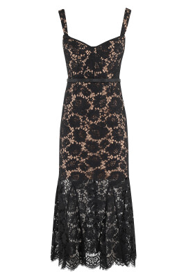 black-lace-heart-neck-dress
