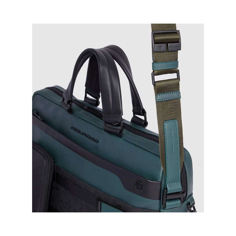 Piquadro Werk Tas Green Heren
