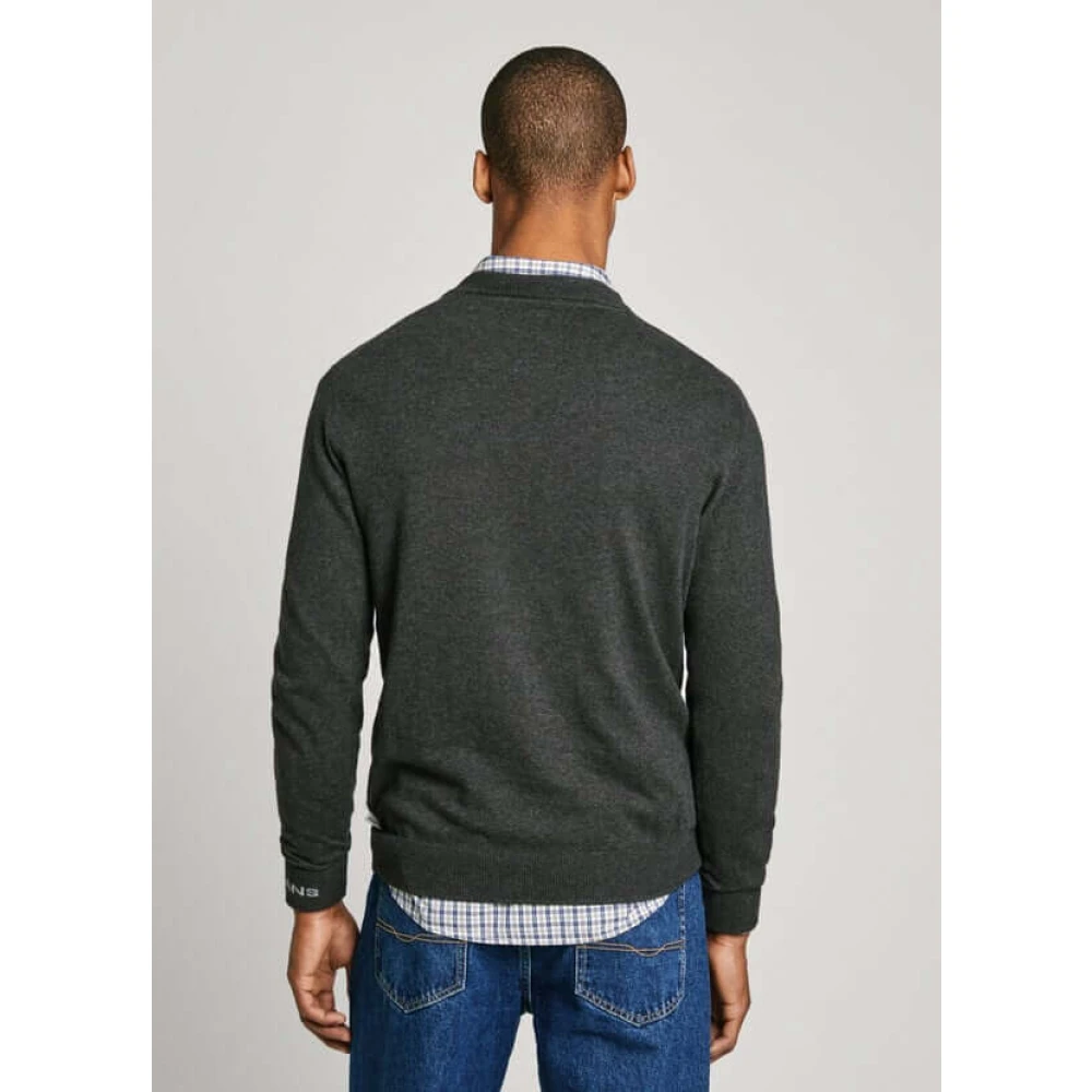 Pepe Jeans Regular Fit Katoen Wol Kasjmier Trui Green Heren