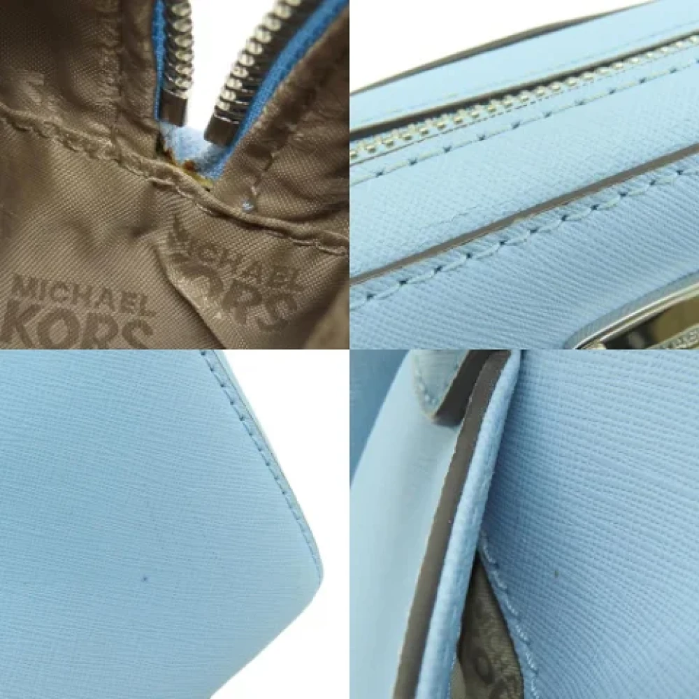 Michael Kors Pre-owned Leather handbags Blue Dames