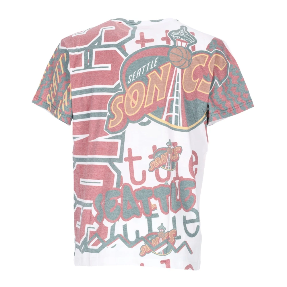 Mitchell & Ness Seattle Supersonics Feest T-shirt Multicolor Heren