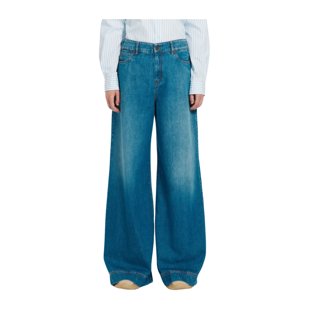 Max Mara Jeans Blue Dames