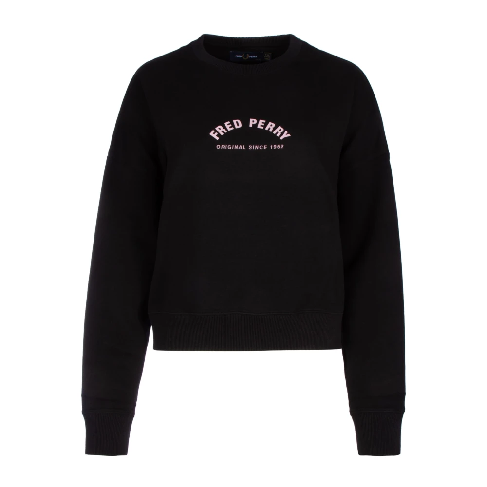 Fred Perry Stijlvolle Polo Shirt voor Mannen Black Dames