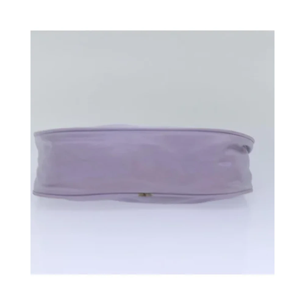 Prada Vintage Pre-owned Nylon handbags Purple Dames