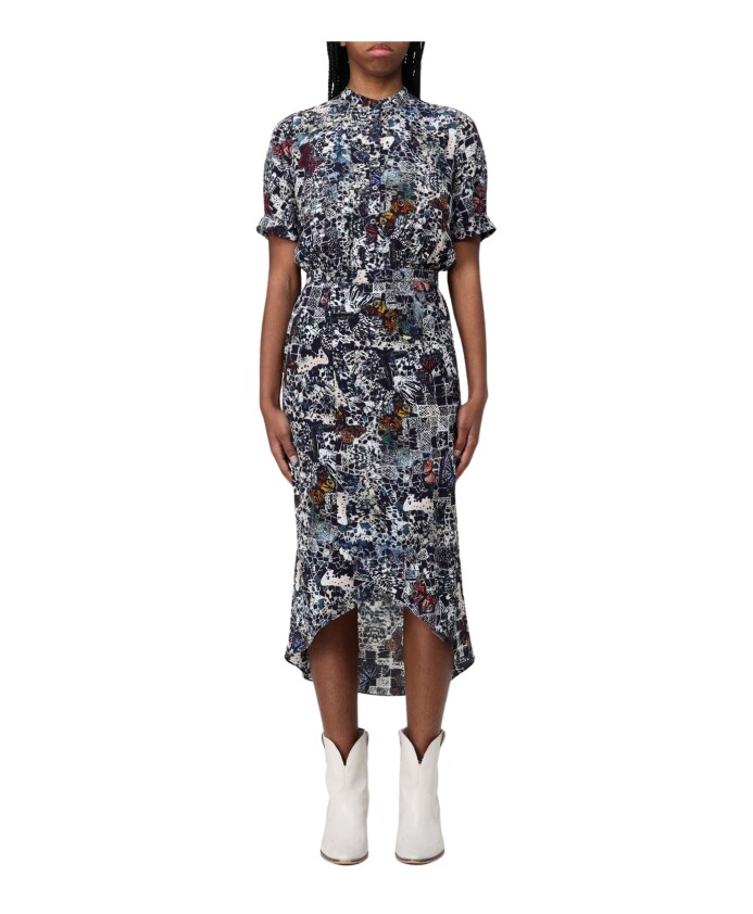 robe-midi-imprime-papillon